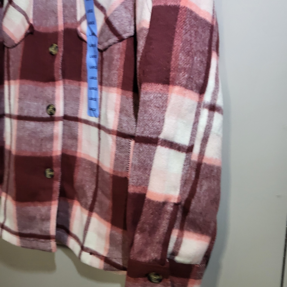 Member's Mark Plaid Shacket - Picture 8 of 12